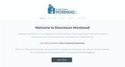 Desktop Screenshot of downtownmorehead.com