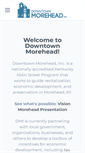 Mobile Screenshot of downtownmorehead.com
